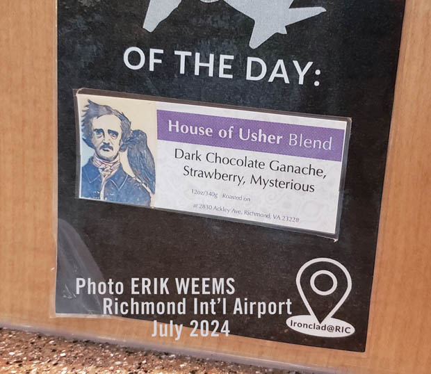 House of Usher Coffee Blend Edgar Allan Poe