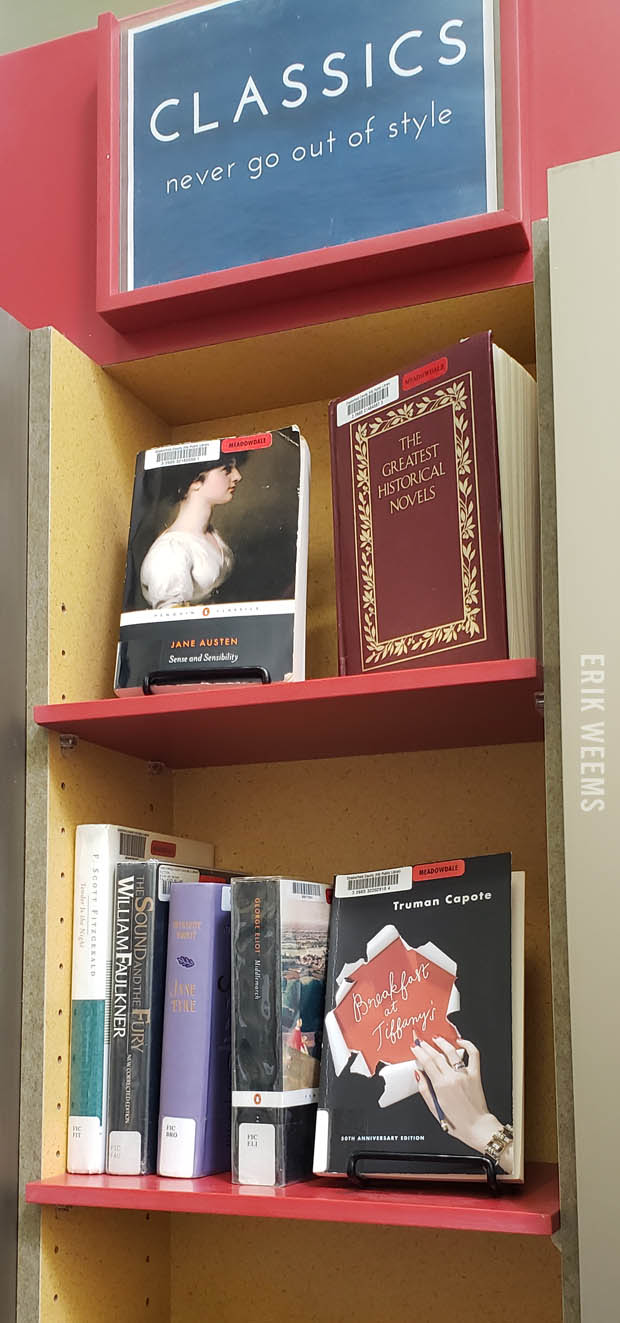 Classics never go out of style at the library Chesterfield Virginia