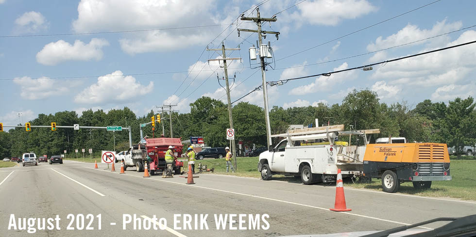 Road Work Chesterfield Virginia