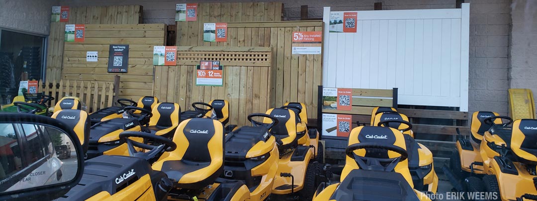 Fleet of Lawn Mowers in Chesterfield