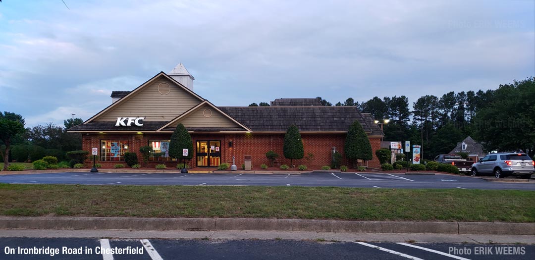 KFC on Ironbridge Road in Chesterfield Virginia