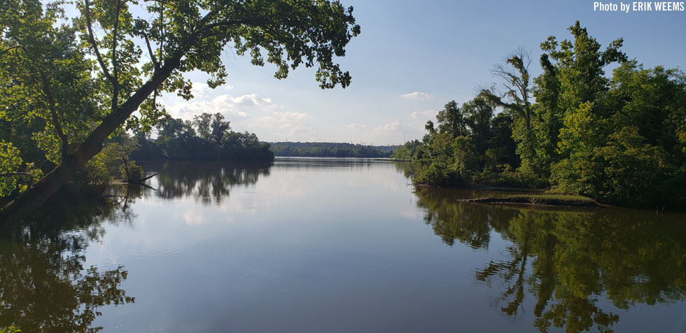 Waters of the Lagoon area - Dutch Gap in Chesterfield