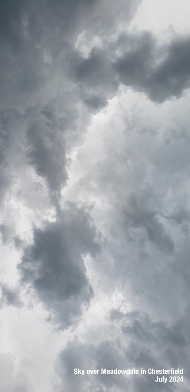 Stormy Sky over Meadowdale in Chesterfield Virginia